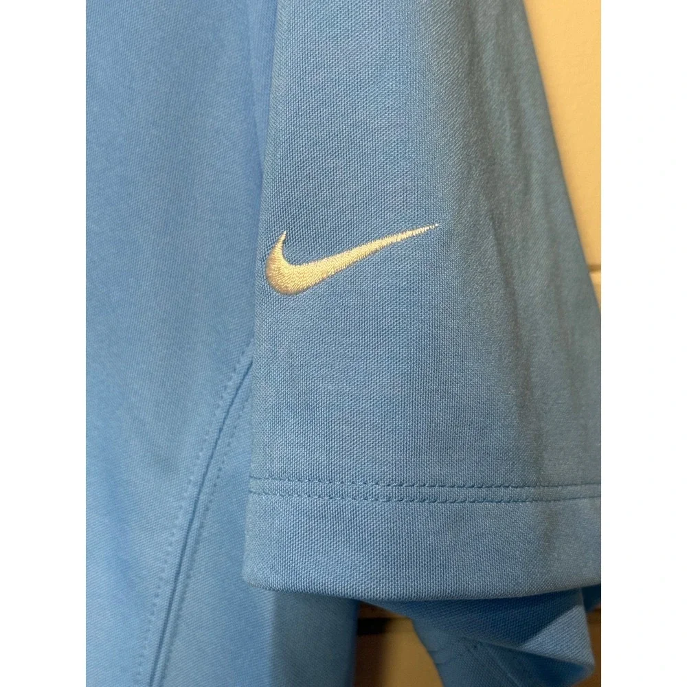 Nike‎ Golf Dri-FIT Polo Shirt Blue Mens Large Tour Performance